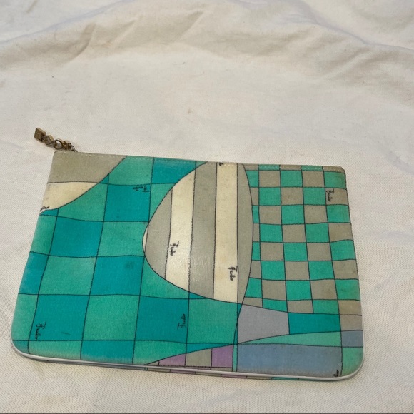 Emilio Pucci Handbags - Emilio Pucci Terry Cloth clutch